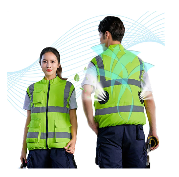 Lightweight USB Rechargeable Fan Cooling Vest Air Conditioned Cool Vest